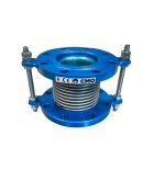 Compensador metalico camisa y fuelle A-304 con bridas DN-600 24" PN-10