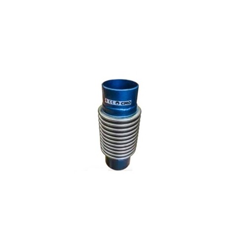 Compensador metalico camisa y fuelle A-304 con rosca 1-1/2" DN-40 PN-10/16