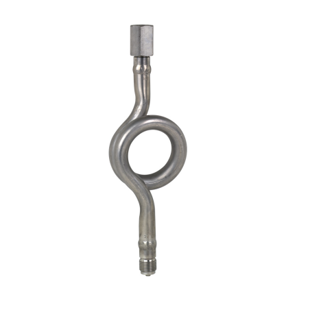 Tubo sifon Wika 910.15 Forma circular G 1/4" B macho G 1/4" B macho codigo 9090592
