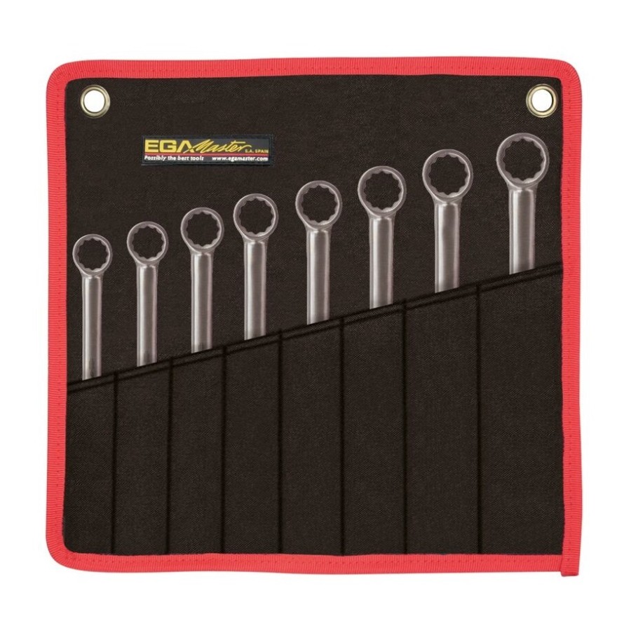 Juego 8 llaves combinadas Ega Master 5/16" - 5/8" acero inoxidable codigo 38217 Juego 8 llaves combinadas Ega Master 5/16" - 5/8" acero inoxidable codigo 38217