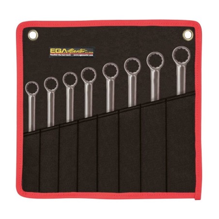Juego 8 llaves combinadas Ega Master 5/16" - 5/8" acero inoxidable codigo 38217