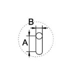 Llave de gancho con pin articulada Ega Master 40-80 mm. codigo 54967