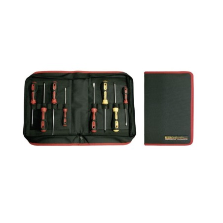 Juego 5 destornilladores electrista Ega Master Mastertork 1.000 V. en estuche de tela codigo 76668