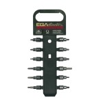Juego 12 puntas destornillador con vaso 3/8" Ega Master Hex-3/4/5/6/7/8/10/4L-B/5L-B/6L-B/8L-B/10L-B  codigo 66799