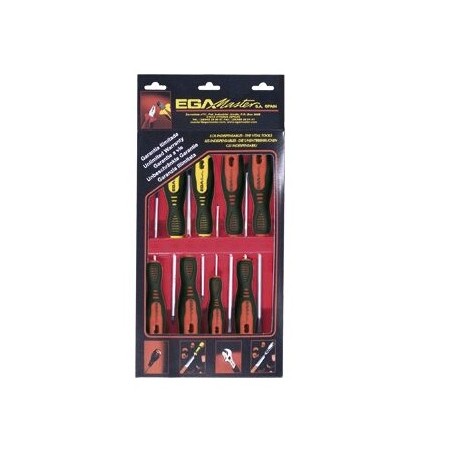 Juego 5 destornilladores mecan.-electr.-Philips Ega Master Rotork en estuche de carton codigo 66995