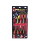 Juego 5 destornilladores mecan.-electr.-Philips Ega Master Rotork en estuche de carton codigo 66995