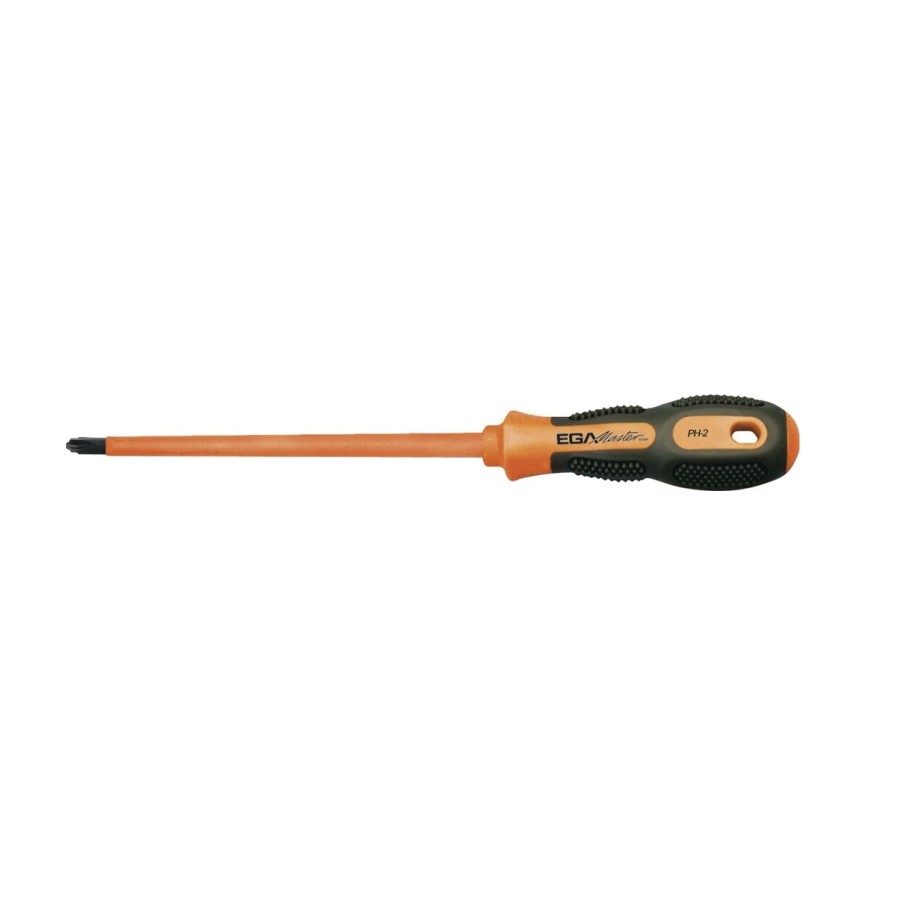 Destornillador plano para bornes Ega Master PH-1x100 mm. Mastertork 1000 V. codigo 79163 Destornillador plano para bornes Ega Master PH-1x100 mm. Mastertork 1000 V. codigo 79163