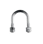 Abarcon metalico a/inox. A2 M-10 154 mm.