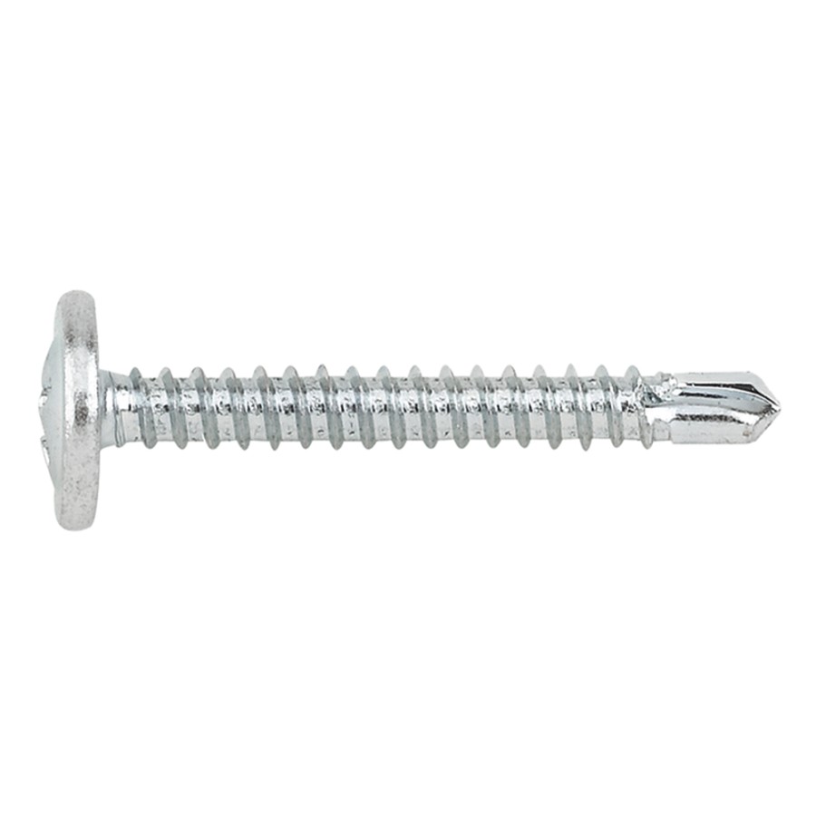 Tornillo autotaladrante cabeza alomada baja Ph y arandela estampada cincado Index 4,2 x 13 TAEZ4213 Tornillo autotaladrante cabeza alomada baja Ph y arandela estampada cincado Index 4,2 x 13 TAEZ4213