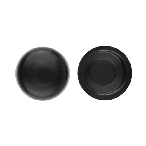 Tapon PVC tornillo DIN-7504-N y DIN-7981 negro Index D-4,8 TPCR048NE