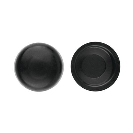 Tapon PVC tornillo DIN-7504-N y DIN-7981 negro Index D-4,8 TPCR048NE