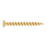 Tornillos carpintería de PVC bicromatado D-7 mm. Index 4,3 x 55 P204355