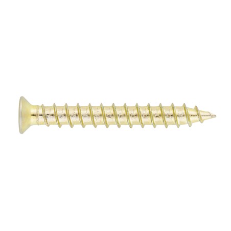 Tornillos reparacion carpintería de PVC bicromatado D-7,5 mm. Index 4,8 x 38 P304838