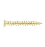 Tornillos reparacion carpintería de PVC bicromatado D-7,5 mm. Index 4,8 x 38 P304838