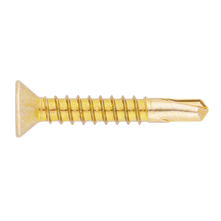 Tornillos carpintería de PVC punta broca cincado Index M4 x 13 P50M413Z Tornillos carpintería de PVC punta broca cincado Index M4 x 13 P50M413Z