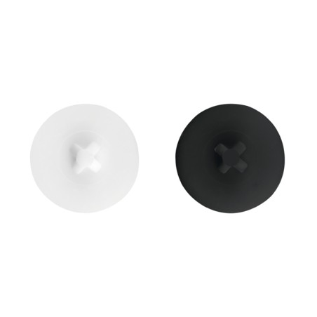 Tapon nylon para tornillo PVC blanco Index 4,8 P70TPBL