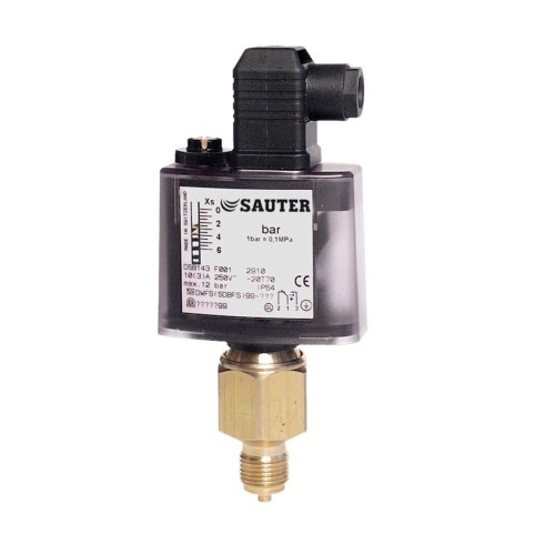 Presostato Sauter modelo DSF152F001 0...16 bar