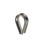 Guardacabos acero inoxidable A-4 DIN-6899/A cable 2 mm.