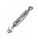 Tensor abierto gancho-anilla a/inox. A-316 M-12 1/2"