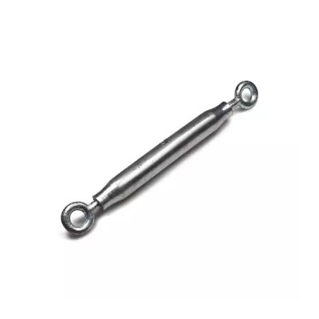 Tensor tubular anilla-anilla acero cincado DIN-1478 M-16