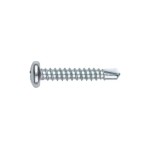 Tornillo cincado autotaladrante cabeza alomada huella Ph Index 4,8 x 110 ABR4811
