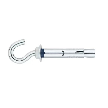Anclaje metalico cincado con gancho Index M8 x 60 D-11 ACHG11C