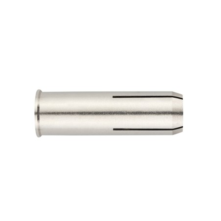 Anclaje metalico inoxidable A-4 hembra con cono interior y collarin Index M8 x 30 D-10 HEC4M08