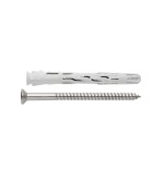 Taco de nylon inoxidable A4 cabeza avellanada Index 10 x 140 D-10 TNXA410140