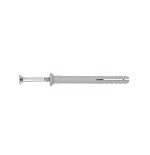Taco clavable poliamida inox. A2 cabeza avellanada tornillo rosca arpon Index 8 x 100 D-8 TCA208100