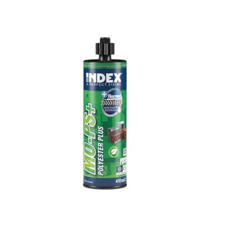 Anclaje quimico poliester Plus sin estireno Index 410 ml. MOPS410