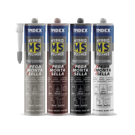 Adhesivo MS profesional marron Index 290 ml. MSPRM290