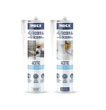 Silicona acetica universal Sanitar transparente Index 280 ml. SIUNST280