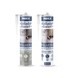 Masilla acrilica juntas y grietas transparente Index 280 ml. SEACRG280