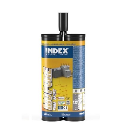 Anclaje quimico epoxi puro Index 600 ml. MOPURE600