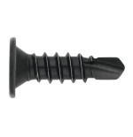 Tornillo autotaladrante cabeza extraplana Ph cincado negro Index 4,2 x 14 BCPN4214