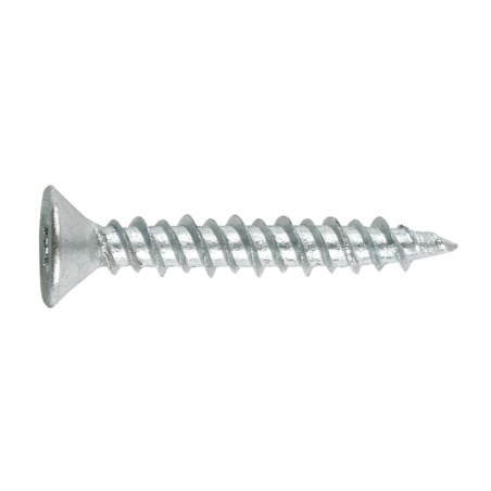 Tornillos carpintería de PVC cincado D-7,5 mm. Index 3,9 x 38 P103938Z