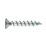 Tornillos carpintería de PVC cincado D-7 mm. Index 4,3 x 16 P204316Z