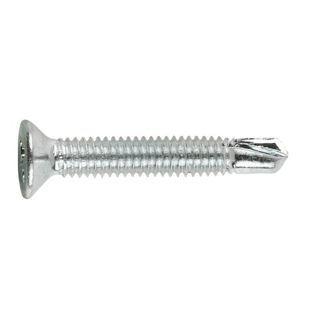 Tornillos carpintería de PVC punta broca cincado Index M4 x 32 P50M432Z