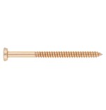 Tornillos carpintería de PVC cabeza para tapon bicromatado Index 4,8 x 65 P704865