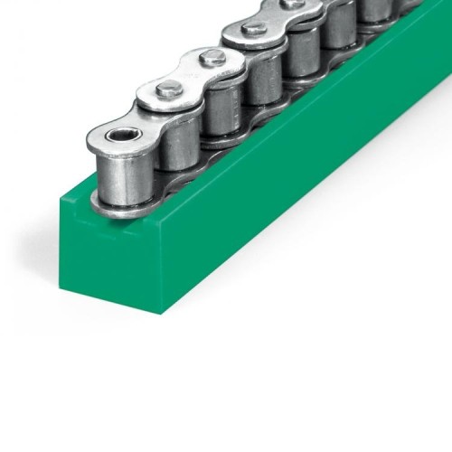 Perfil guia para cadena de rodillos simple 12B-1 tipo MU-4 paso 3/4"