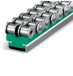 Perfil guia para cadena de rodillos doble 06B-2 tipo MTCGD-1 paso 3/8"