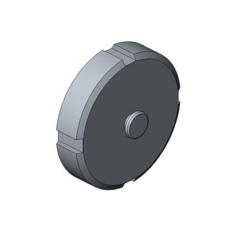 Tuerca ciega con pivote Inoxpa A-304L DN-10 DIN