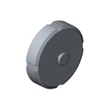 Tuerca ciega con pivote Inoxpa A-304L DN-15 DIN