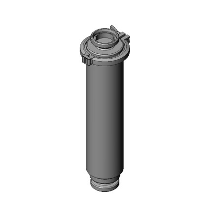 Filtro recto DIN macho-macho Inoxpa A-316L DN-80 EPDM FDA sin tamiz