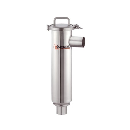 Filtro recto OD clamp-clamp Inoxpa A-316L D-2" EPDM FDA sin tamiz