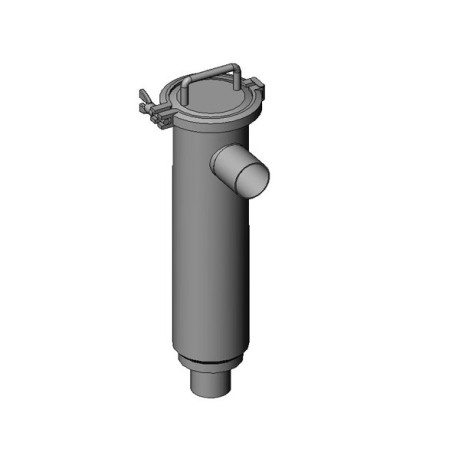 Filtro recto DIN clamp-clamp Inoxpa A-316L DN-32 EPDM FDA sin tamiz