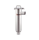 Filtro recto DIN clamp-clamp Inoxpa A-316L DN-32 EPDM FDA sin tamiz