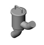 Filtro recto corto DIN soldar-soldar Inoxpa A-316L DN-40 EPDM FDA sin tamiz