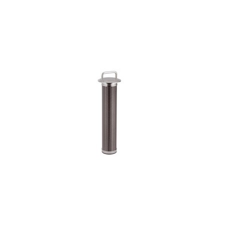 Tamiz filtro recto corto Inoxpa A-316L DN-40-50-1-1/2"-2" perfil triangular  0,05 mm.
