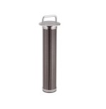 Tamiz filtro recto corto Inoxpa A-316L DN-40-50-1-1/2"-2" perfil triangular  0,05 mm.